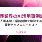 介護業界のAI活用事例9選｜人手不足・業務負担を解決する最新テクノロジーとは？